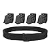 KRYDEX IPSC USPSA IDPA 3-Gun Belt and Pouches,Inner & Outer Belt Competition High Speed 4 X Multi-Angle Speed Pistol Magazine Pouch Mag Holster