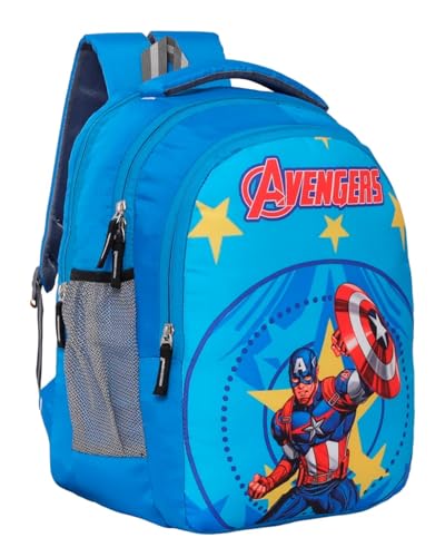 Image of 30L School Bag Plush Backpack, Cartoon Print Backpack, Preschool Bags for Boys & Girls (3-7 Years) for Nursery to 2nd Class Kids - Lightweight, Padded Straps
