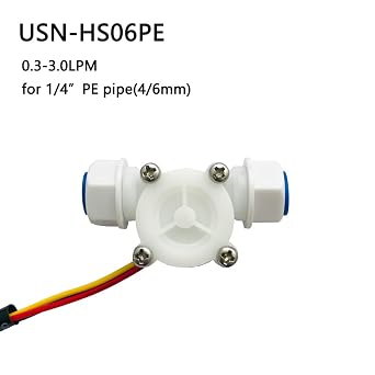 0.3-3.0L/min Digital Flow Meter Flow Reader Compatible with All Our Hall Effect Water Flow Sensorn Saie