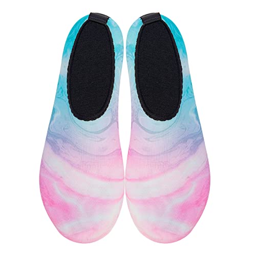 Image of WateLves Womens and Mens Kids Water Shoes Barefoot Quick-Dry Aqua Socks for Beach Swim Surf Yoga Exercise