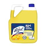 Lizol 5 Litre - Citrus, Disinfectant Surface & Floor Cleaner Liquid | Suitable for All Floor Cleaner Mops | Kills 99.9% Germs| India's #1 Floor Cleaner