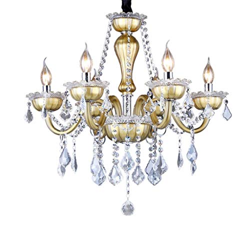 Preisvergleich Produktbild BOC Beleuchtung Kronleuchter Kristall Kronleuchter Gemeinschaften Brown Lounge Esszimmer Beleuchtung Creative Cafe EIN Luxus E14 von Glas Deckenleuchte Kronleuchter