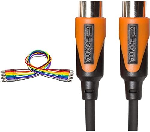 HOSA CMM-830 3.5 mm TS to 3.5 mm TS Unbalanced Patch Cables, 1 Foot