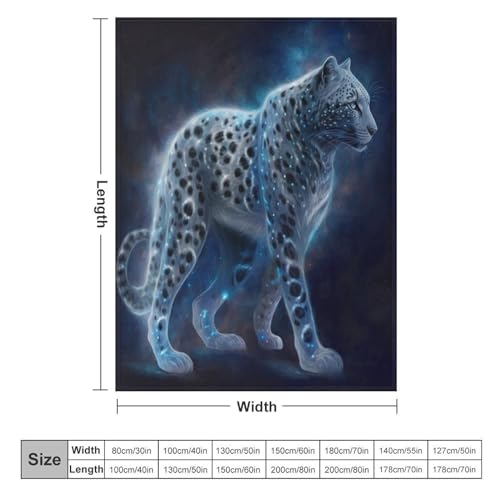 Manta de franela de leopardo manta de forro polar 3D para cama sofá 6