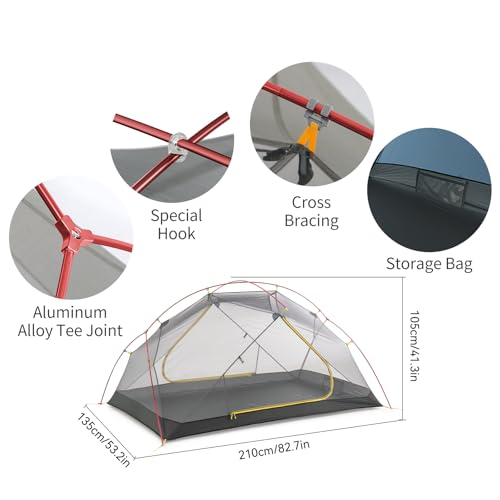 Naturehike Mongar 2 Person Tent の商品画像 1