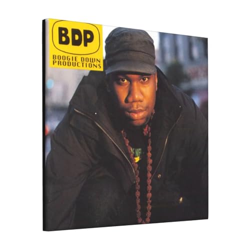 DanaMWatson Boogie Musics Down Productions Wall Art Canvas Painting Poster Decorations For Bedroom Living Room Bathroom Framed Ready To Hang 12 x 12 Inch