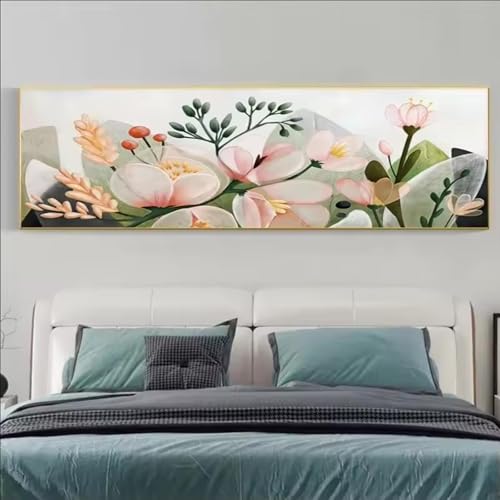 Affiches créatives de fleurs peinture sur toile décoration d'intérieur