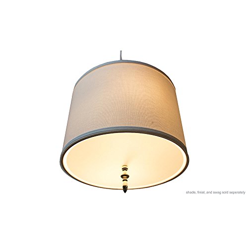 17.5" Round Diffuser Translucent Frosted White (Will Soften Light From Drum Lampshades And Pendants) #TOP4