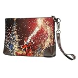 Disposition intérieure intelligente : mesurant 20 x 14 x 4 cm, elle dispose d'un compartiment principal, d'une poche intérieure zippée pour les pièces de monnaie ou de cartes, et de fentes pour les articles d'accès rapide. Peut contenir téléphone, rouge à lèvres, clés, espèces et plus encore – parfaitement dimensionné pour garder vos affaires en sécurité sans encombrement.