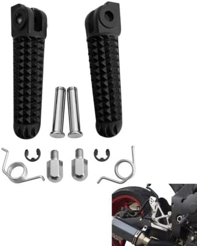 TCMT Estriberas delanteras para Yamaha YZF R1 1998-25 YZF R6 2003-2020 YZF R6S 2003-2009 R1S R1M 2015-2024 Reemplazo para 1KB-27461-00-00