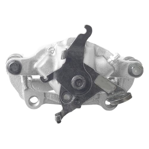Image of Detroit Axle - Rear Right Brake Caliper for 2003-2006 Lincoln LS, Passenger | Side Disc Brake Caliper with Bracket 2004 2005 Replacement