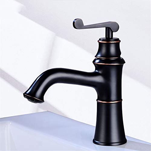 Grifos de baño de palanca para lavabo de vasija LWX, grifo monomando de bronce estilo bajo 2