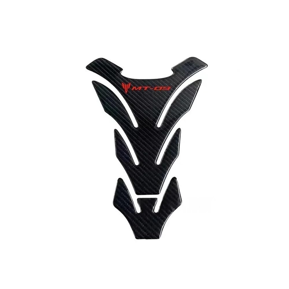 Fuel Tank Stickers Carbon Fiber Motorcycle Fuel Tank Pad Cover Protector Decal Stickers for MT09 MT-09 Mt09