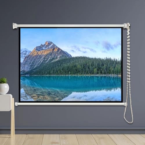 Pantalla Manual Proyector 60 Pulgadas 4:3 HD 4K