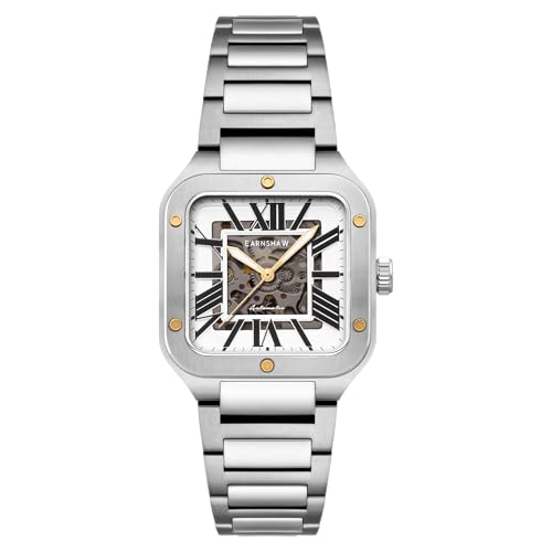 Montre Earnshaw Homme automatique ES-8303-44 : le cadeau idéal en acier durable