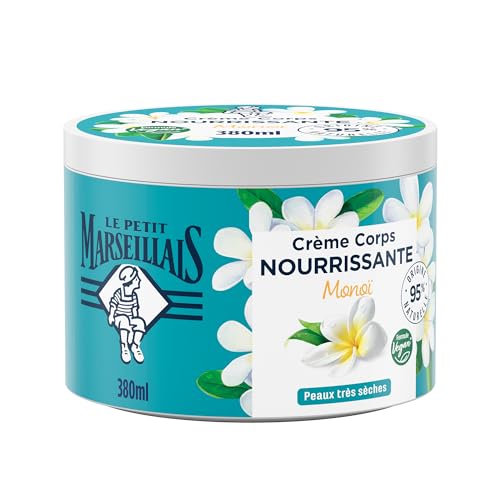 Le Petit Marseillais | Crème Corps Nourrissante Monoï (pot de 380...