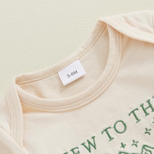 Newborn Baby Fall Clothes New To The Camping Crew Outfit Long Sleeve Romper Pants Set Infant Boy Girl 3pcs3