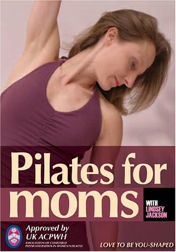 Pilates for Moms DVD importado de Reino Unido para ponerse en forma en casa tras el parto