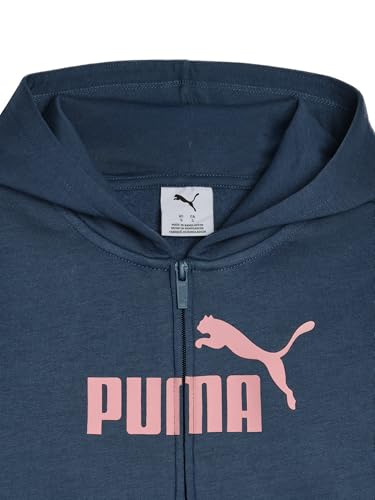 Image of PUMA Girls' Core Logo Zip Up Hoodie