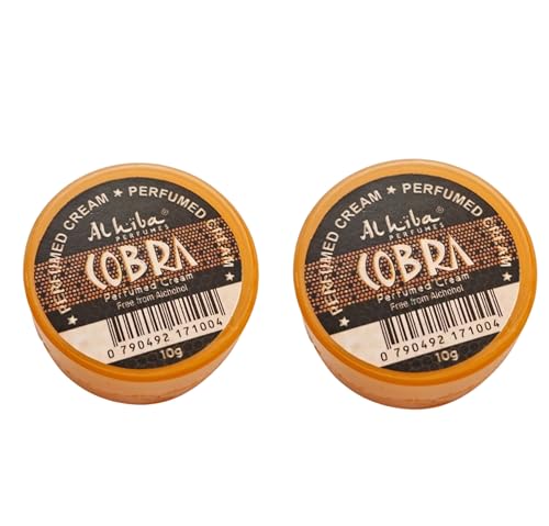 Alhiba Perfumed Cream | COBRA (10gx2) Pack of 2