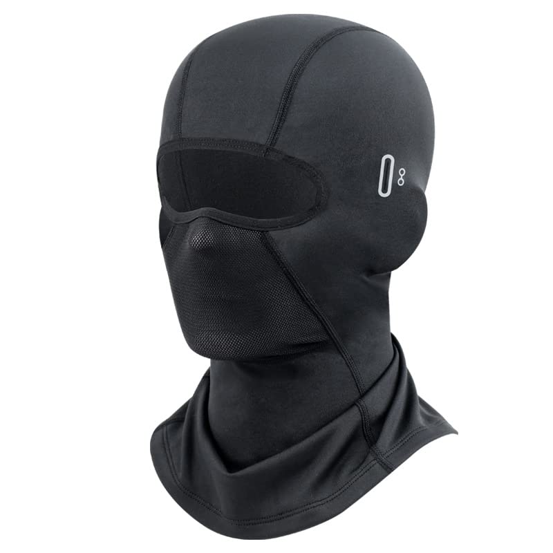 Thermal Ski Mask – Balaclava for Cycling, Hiking & Winter Sports Black