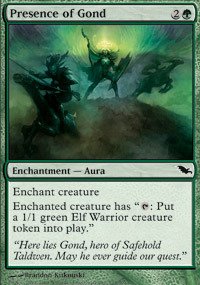 Magic The Gathering - Presence of Gond - Shadowmoor