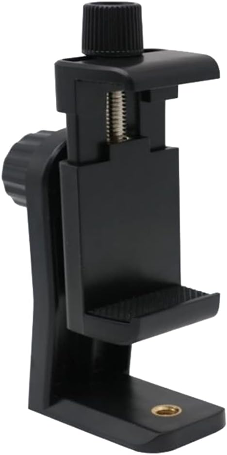 ldchnh portable 360 degree rotation tripod mount holder cell phone stand bracket clip mount bracket adapter for smartphone