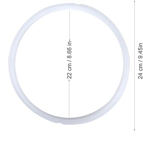 Miniatura 8 de Anillo de sellado de silicona de 6 cuartos para anillo de sellado instantáneo de ollas, junta InstaPot de 6 cuartos de galón, sellos de goma de