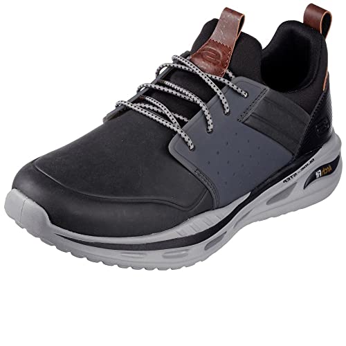 Skechers Men's Arch Fit Orvan Walking Shoe Black/Gray 11.5