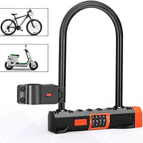 Antivol en U vélo robuste à code pour sécuriser vos arrêts en centre-ville