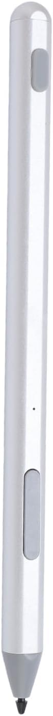 ASHATA MPP 2.0 Stylus Pen, 4096 Pressure Levels Active Stylus with Customizable Key and Magnetic Attachment, for Touch Screen Devices Supporting MPP2.0 Protocol (Silver)