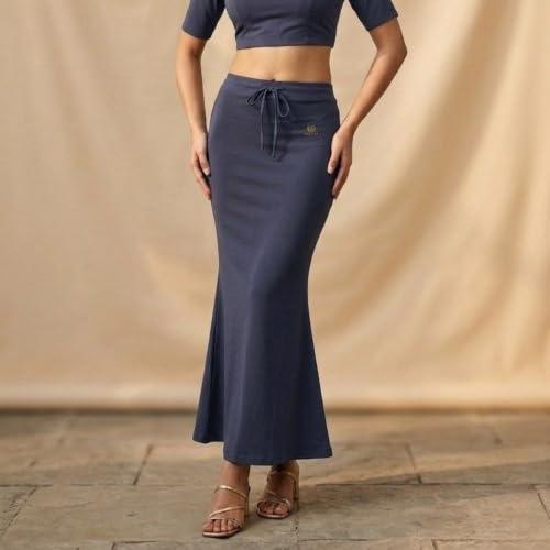 Image of Women's Saree Shapewear - Slim Fit Stretchable Petticoat for Sarees | Comfortable Waistband | Body Shaping Underskirt