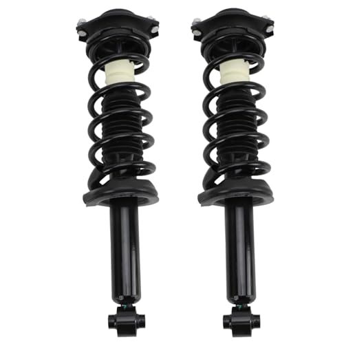 Image of TRQ Rear Shock & Spring Assembly Set Compatible with 2013-2014 Subaru Outback