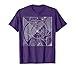 Sacred Geometry T Shirt Fibonacci, White Golden Spiral