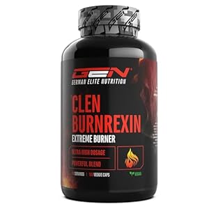 Clenburnrexin – Ultra Hoge Dosering – 180 Capsules – Citrus Aurantium + Groene Thee Extract + Garcinia Cambogia + Cafeïne + Acetyl L-Carnitine + Groene Koffie – Hoge Dosering – Veganistisch