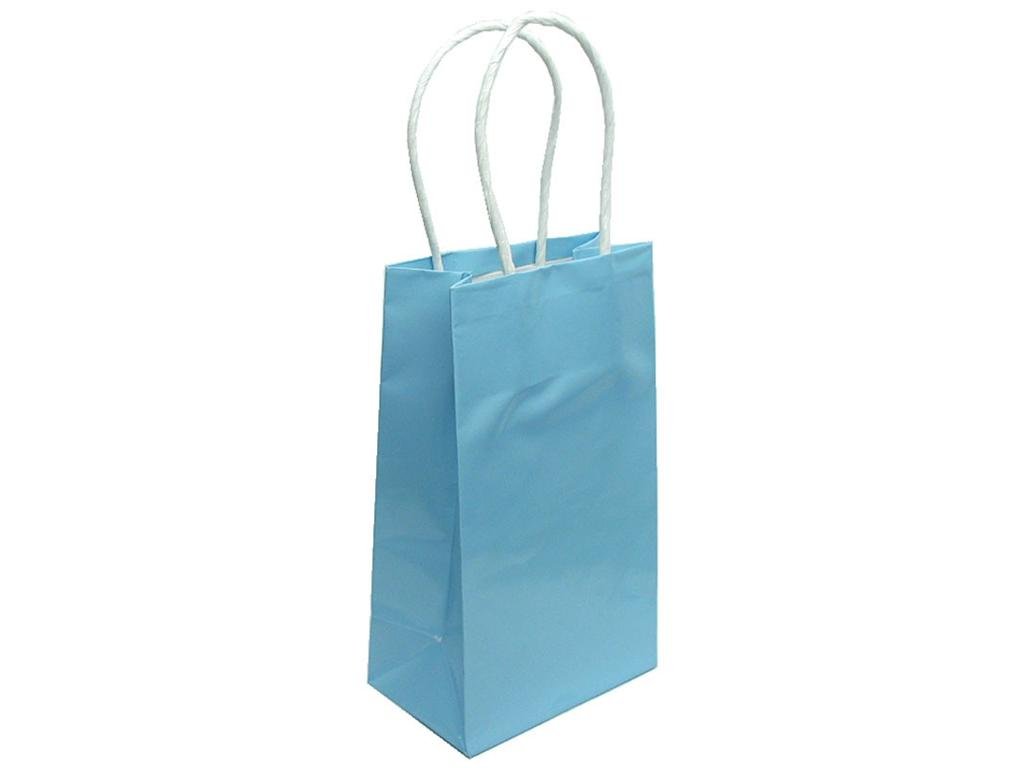 Cindus Gift Bag Clay Coat Sm Baby Blue