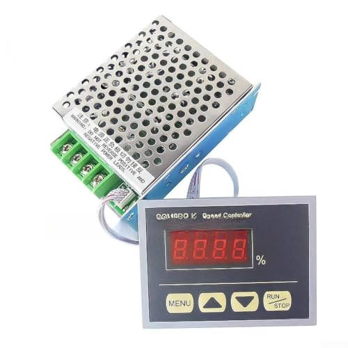 Controlador de motor PWM de 12-80V con caja robusta y pantalla digital LED 5