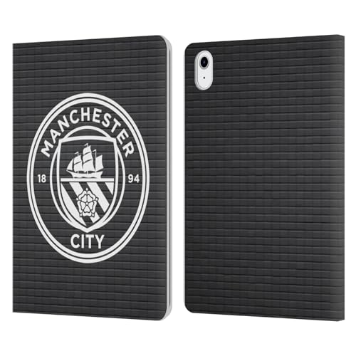 Housse iPad Air 11 Man City FC anti-rayures étui cuir avec support vidéo
