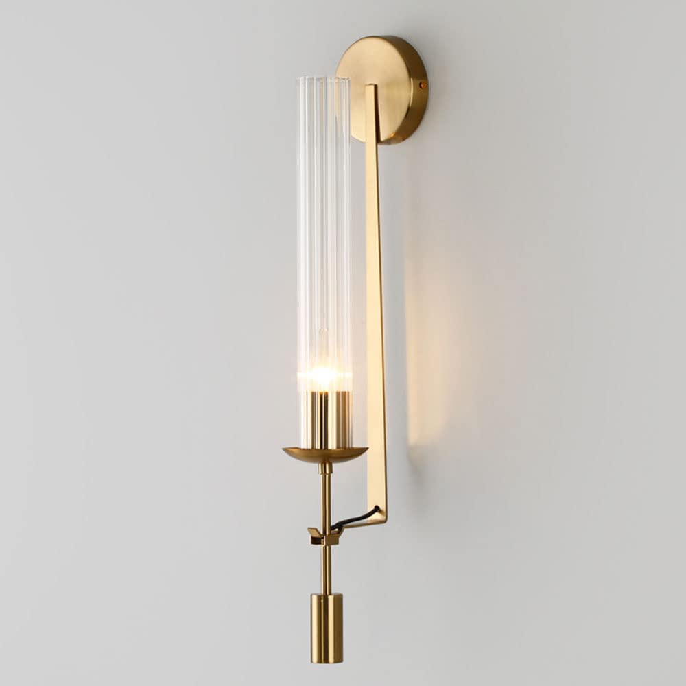 Applique murale d'extérieur verre h30cm laiton Nordlux - Mr Scandinave
