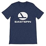 Eastern Airlines Unisex T-Shirt X-Large Heather Navy