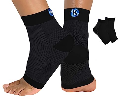Image of Plantar Fasciitis Compression Socks for Men & Women for Neuropathy & Foot Heel Pain Relief, Arch Support, Improves Blood Flow & Reduces Swelling | 1 Pair