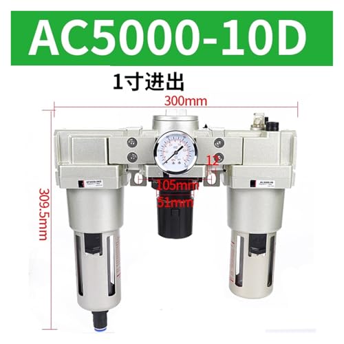 Filtre source d'air AC5000-10 AF avec séparateur huile-eau triplex - 2