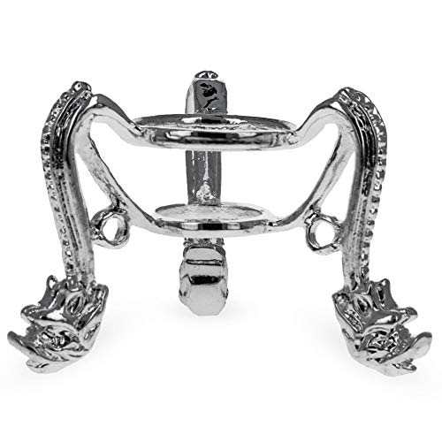 Support œuf métallique stable pour stabiliser vos objets d'art arrondis - 5