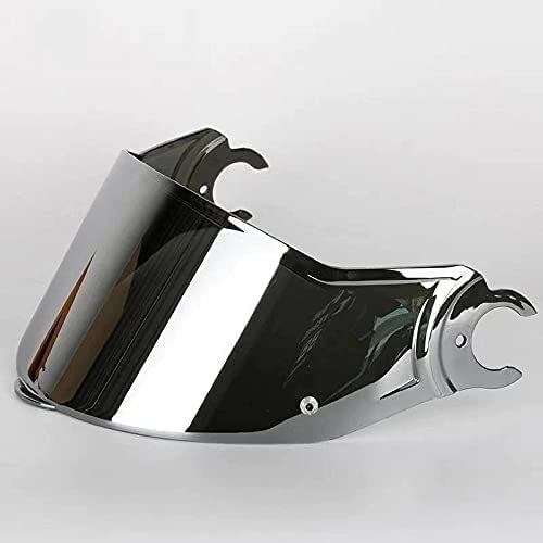 Visiera Casco LS-2 VORTEX – Trasparente/Fumo, Arcobaleno Argentata, Antigraffio, Antiappannante, Per Caschi LS-2