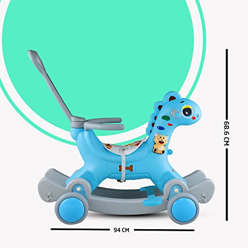Clever-Fox-Dino-Supreme-Dinosaur-Ride-on-Musical-Toy-Rockers-for-KidsRocker-Indoors-and-Outdoors-Made-in-India-for-1-3-Years-Unisex-Kids-Blue