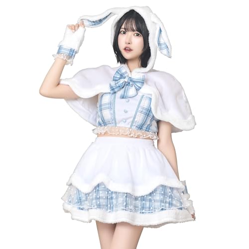 ［クリアストーン］ リリカルパレット コスプレ クリスマス スノーラビット レディース ブルー