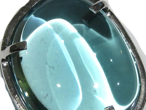 Pendentif obsidienne noble argent 925 le cadeau d'anniversaire idéal - 3