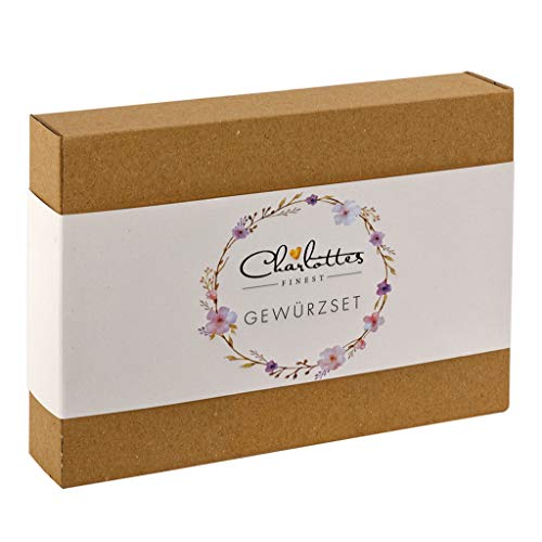 Charlottes Finest BIO Gewürze Set Geschenkset Geschenkbox (Kochen mit Kindern)