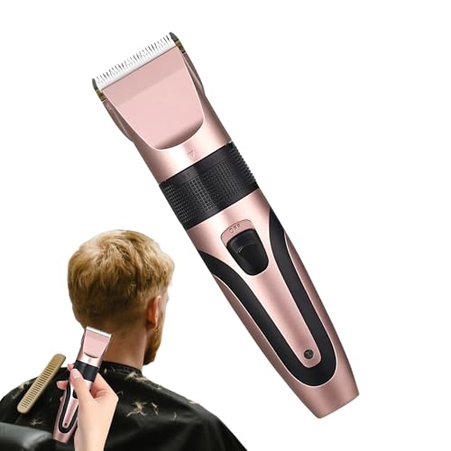 Krmoau Cortapelos para Hombres,Cortapelos Profesional Maquinilla De Acicalado - Recortadora Eléctrica Recargable para Adultos Niños Barba Afeitado Cabeza Cuidado Personal Viaje