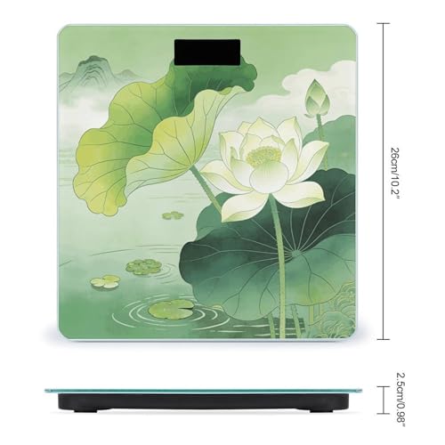 Báscula Digital Precisa Green Lotus Pond hasta 180kg miniatura 2